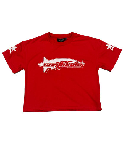 Star Tracksuit Red Tee