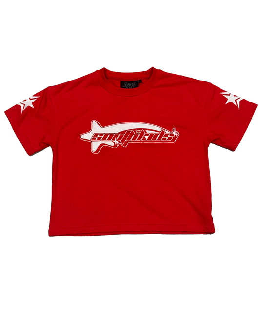Star Tracksuit Red Tee