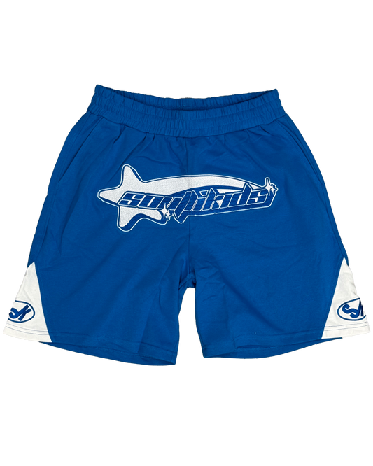 Star Tracksuit Blue Shorts